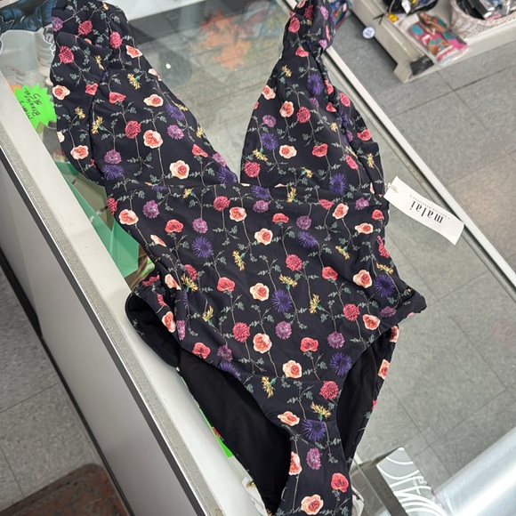 NWT Malai L11615 Bloomsbury Mushy One-Piece Swimsuit Women's Size L - Picture 4 of 9